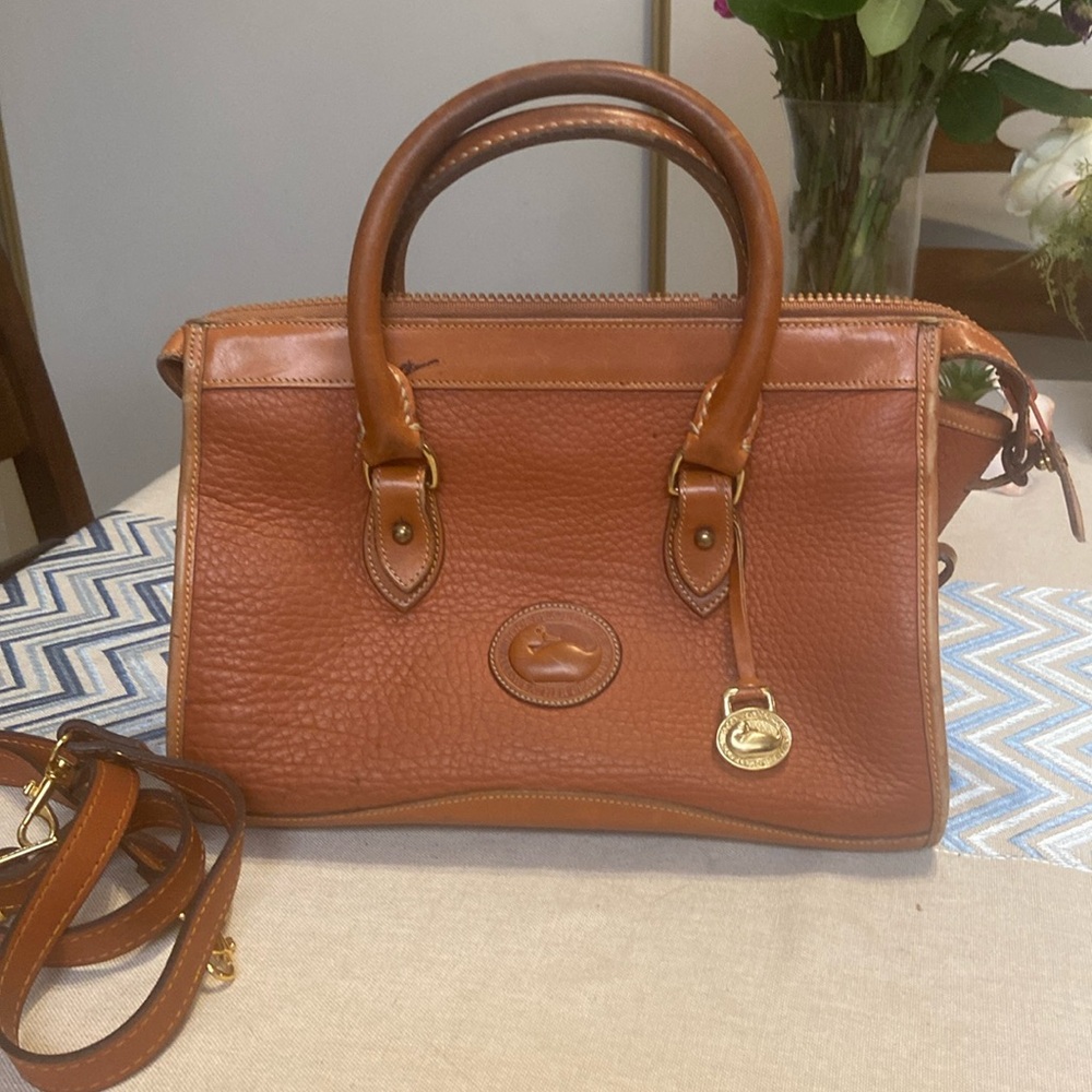 Dooney & Bourke 80's Vintage Brown leather purse
